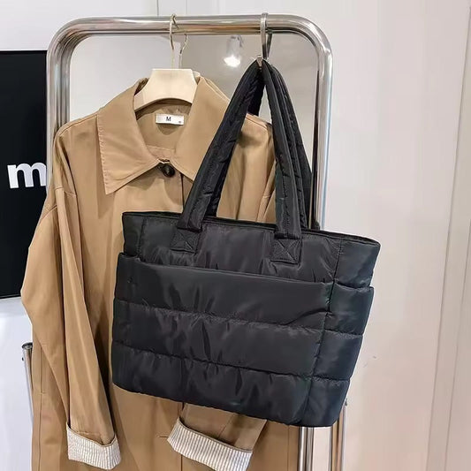 PUFFER TOTE BAG